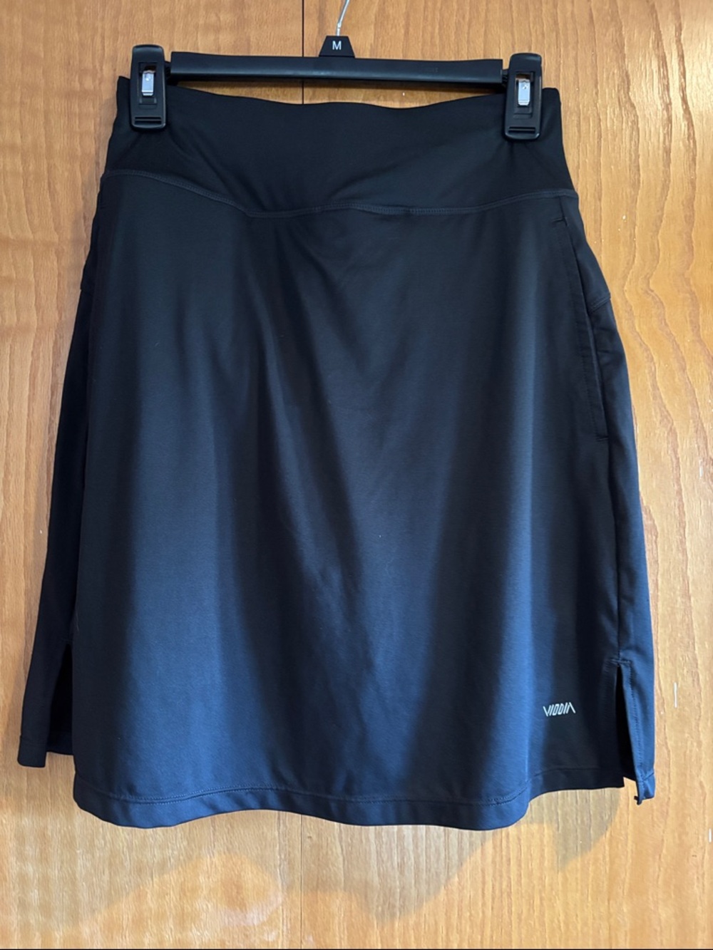 Viodia, black active skort, XS